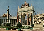 Court of the Universe, Panama-Pacific Exposition, San Francisco, California, 1915.