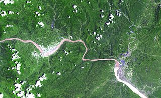 Three Gorges Dam and Gezhouba Dam, China