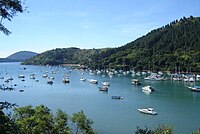 Ubatuba and the view of Mirante do Saco da Ribeira