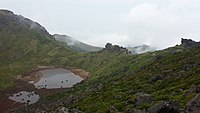 Lago craterico Baengnokdam.