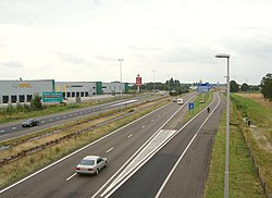 Motorway A16 at Hazeldonk