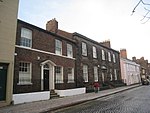 No 32 Abbey Street and railings to front