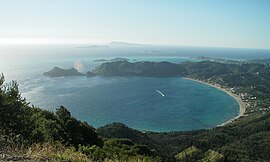 Agios Georgios Bay