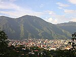 View of Caracas and Waraira Repano National Park.