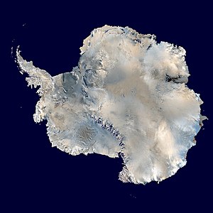 Antarctica, by NASA