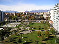 Vista aerea autunnale sui giardini MTC