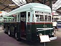 Seltener Zweirichtungs-O-Bus im Musée de Transports en commun du Pays de Liège