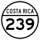 National Secondary Route 239 shield}}