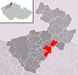 Česká Kamenice – Mappa