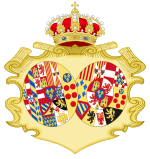 Description de l'image Coat of Arms of María Isabella, Queen of the Two Sicilies.svg.