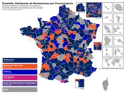 Renaissance     Mouvement Démocrate     Horizons     Parti Radical     Union des démocrates et indépendants     Otros