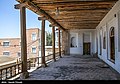 The porch of the mosque