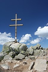 Scheyernkreuz cross on the Dumbier, Slovakia