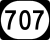 Kentucky Route 707 marker
