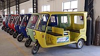 FRP,GEM e-rickshaw Haryana, India