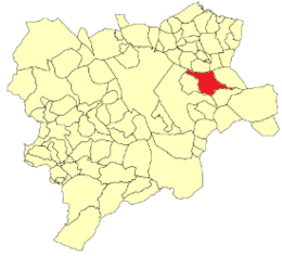 Higueruela – Mappa