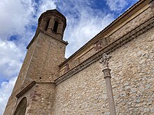 Iglesia de la inmaculada de Santa Eulalia del Campo y su Crucero