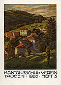 Titelbild 1926: Kantonsschulareal