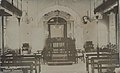 Interior of the synagogue, c. 1940s