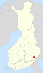 Location of Kerimäki in Finland