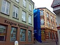 Uusi ja vanha Kragerø Sparebank -rakennukset