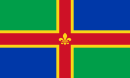 Drapeau de Lincolnshire