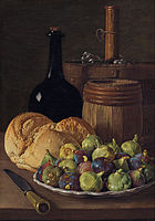 Still Life with Bread and Figs, 1770