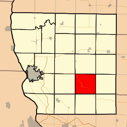 Location in Adams County