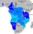 German claims in Africa (1914)