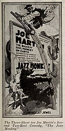 Jazz Monkey three-sheet