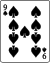 9 of spades