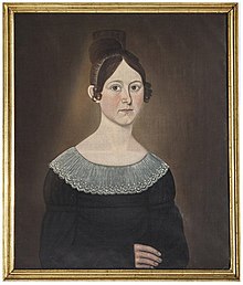 portrait of Louella J. B. Case by John Brewster Jr.