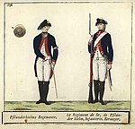 Regementets uniform m/1765.