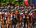 Cavalry of the French Republican Guard - Bastille Day 2008 celebrations