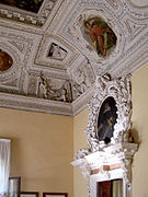 Ornamental moldings and fresco painting