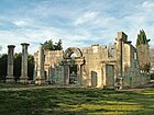 Ruins of the ancient synagogue at Kfar Bar'am