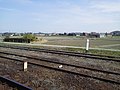 参宮線の0キロポスト（多気駅）