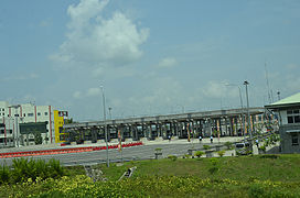 Southern Expressway toll plaza