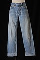 Image 95Blue wide-leg jeans. (from 1990s in fashion)