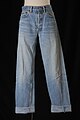 Image 95Blue wide-leg jeans. (from 1990s in fashion)