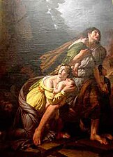 Le Tremblement de terre monumental (Allégorie sur la Terreur), 1792-1799, huile sur toile, 261 × 195 cm, Musée d'art et d'histoire de Genève.