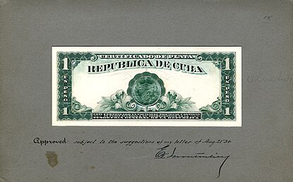 US-BEP-República de Cuba (progress proof) one silver peso, 1930s (CUB-69-reverse).jpg