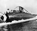 Launch of USS Albacore