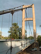 Puente colgante de Vernaison (1959).