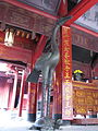 A placard in the Temple of Literature written in the Lệnh thư.