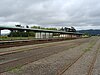 The platforms and tracks of Woodville station in 2008