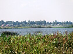 Lake Yakhrobolskoye in Nekrasovsky District