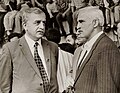 Image 32Leaders of Georgian independence movement in late 1980s, Zviad Gamsakhurdia (left) and Merab Kostava (right) (from History of Georgia (country))