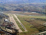 Panoramica dell'aeroporto e dell'area circostante