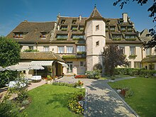 Photographie de l'Abbaye de la Pommeraie.